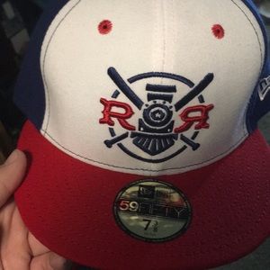 Minor league team hat fitted